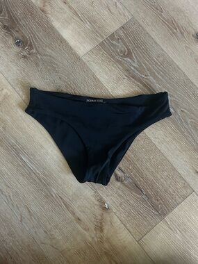 Victoria's Secret Black Low-Rise Bikini Bottom